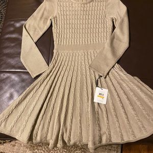 Calvin Klein sweater dress.